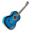 MAX SoloArt Full-Size Acoustic Guitar Starter Package, Blue 4