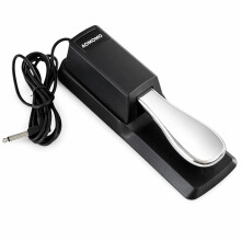 Sustain Pedal Universal for Keyboard with Polarity Switch for All Digital Pianos, Electronic Keyboards Midi MIDI Keyboards, Digital Pianos, Casio, Ro