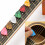 20Pack Celluloid Guitar Picks with Storage Case,4Gauge Colourful Plectrums 6