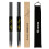 Donner 5A Drum Sticks Maple Wood Drumsticks 2 Pair with Carrying Bag-Black 2