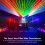 KeoBin 6 in 1 DJ Lights with Stand，Light Show with Extra-Wide Coverage 5