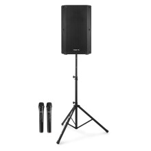 VONYX VSA700 15-Inch Portable PA System & Stand, 1000W Battery, Bluetooth