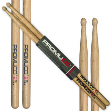 Promuco Oak Drumsticks 5B - Rock Sticks - Wood Tip - A British Brand since 1964