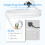 Single Plug Extension Lead 10m Long Surge Protected White 4