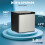 45L Table Top Mini Fridge, Compact Refrigerator with Uniform Quick Cooling 5