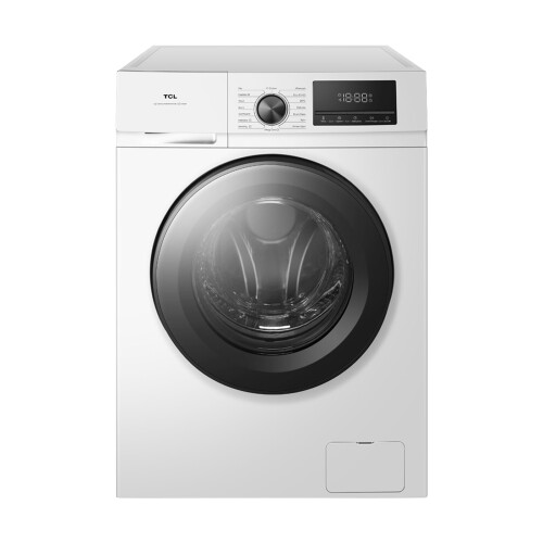 TCL TCL 9kg, A-10% Class, Front Load Washing Machine with 1400rpm Fast Spin, Smart L