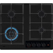 AEG Gas Hob HKB64341NL, Black