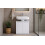 White Under Sink Bathroom Cabinet with Storage 4