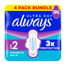 Always Ultra Sanitary Towels Long Size 2 Wings 24 x 4