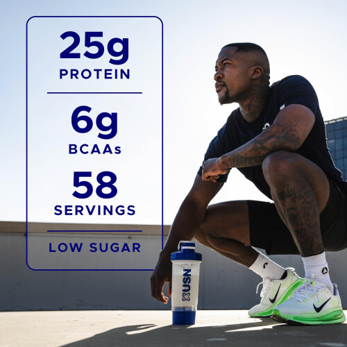 USN USN Blue Lab Whey (2000g) Caramel Popcorn - Proteins - Whey Protein Blend 1