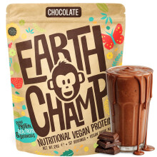 EarthChamp Vegan Protein Powder Chocolate 2kg Plant Based, High Protein