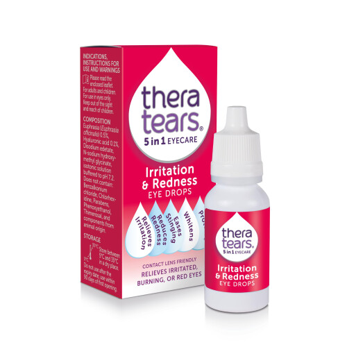TheraTears Irritation and Redness Eye Drops, 10ml
