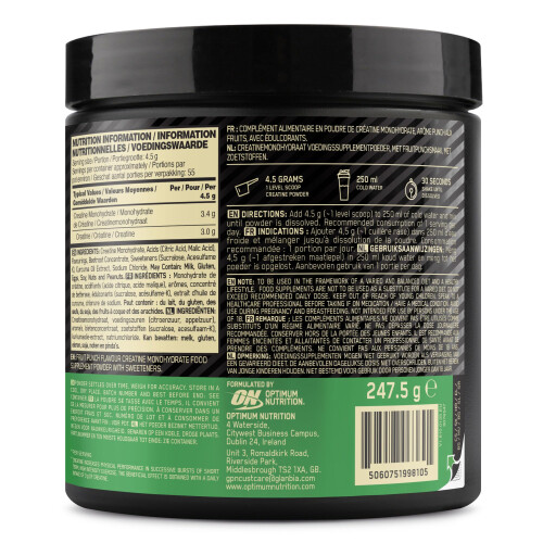 Optimum Nutrition Optimum Nutrition Micronised Creatine Monohydrate Powder, 247.5g 2