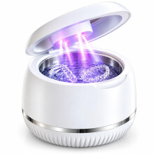 Beser Ultrasonic Retainer Cleaner, 2X Clean, Dental Ultrasonic Tooth Cleaner Mac