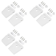 6 Set Cooler Posts and Screws,Replacement Cooler ,Plastic Latchs Set Cooler Hinges Kit for IGLOO 50-165QT