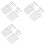6 Set Cooler  Posts and Screws,Replacement Cooler ,Plastic Latchs Set Cooler Hinges Kit for IGLOO 50-165QT 1