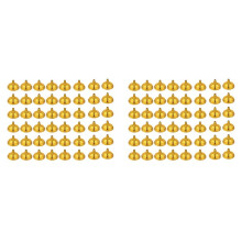 96 Pcs Tabletop Flag Stand Holder 4 X 6 Inch Small Flag Base for Table Desktop Party Office Desk Centerpiece Gold