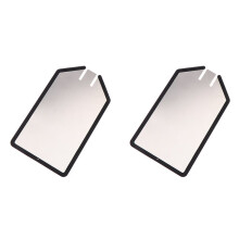 For Reusable Monopolar Metal Neutral Electrode Plate Esu Grounding Pad Neutral Electrode Return Plate 2pc