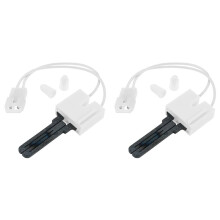 2X DC47-00022A Dryer Igniter for Dryer Bracketless Flat Style Ignitor Replacement for 31001556 WP33002789