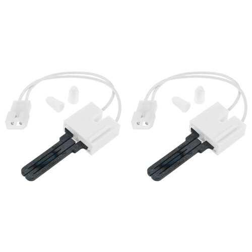 2X DC47-00022A Dryer Igniter for  Dryer Bracketless Flat Style Ignitor Replacement for 31001556 WP33002789