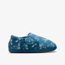 (Standard, One Size) Fluffy Snug Kid Blue Print