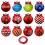 Christmas Ball Ornaments Hanging Tree Ball for 12 Sheets Decoration 1