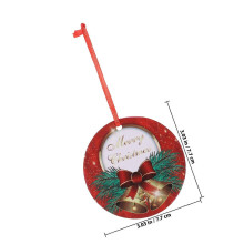 Assorted Color Double-Sided Christmas Door Hanging Ornament for Decoration