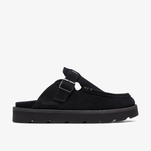 Clarks (Standard, 7.5 (Adults')) Meare Mocc Black Sde