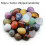 Mini Easter Eggs Craft Decorations 30pcs 1set 1