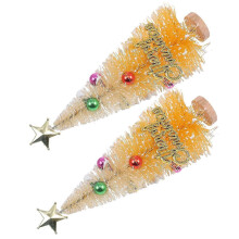 pezzi di ornamenti decorativi artificiali per albero, adorabili decorazioni da scrivania per albero.