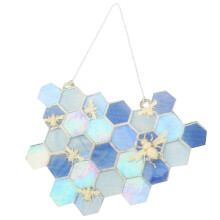 Honeycomb Hanging Ornament for Decoration 1Pcs Colorful Pendant for Home Decor