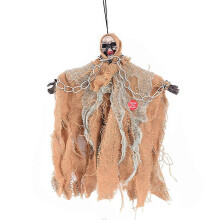 Halloween Voice Control Ghost Hanging Dolls Scary Skeleton Props Decoration