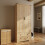 (Oak) 2 Door 2 Drawer Wardrobe w/ Oak Top 3