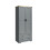 (Grey) 2 Door 2 Drawer Wardrobe w/ Oak Top 8