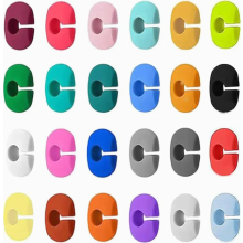 Lot de 30 marqueurs en silicone réutilisables pour verres à vin et verres à boire, pour identifier les boissons lors de vos fêtes.