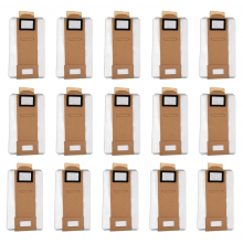 Lot de 15 sacs à poussière jetables pour aspirateurs robots S7, S7 Plus, S7 MaxV et T7s