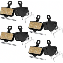paires de plaquettes de frein à disque pour vélo, plaquettes de rechange en résine pour VTT, pour un freinage fiable et silencieux.