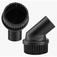 Lot de 2 brosses à poussière pour aspirateur de 35 mm, embout universel de qualité supérieure pour meubles, tissus d'ameublement, étagères e