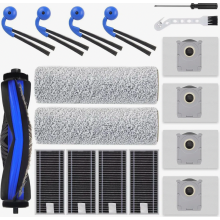 Accessoires pour aspirateurs robots Omni T80S, Omni X9 Pro, Omni X11 Pro : brosses, lingettes de nettoyage, filtres, sacs à poussière