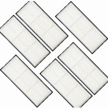 Ensemble de 6 filtres pour aspirateur compatibles avec les séries S8 et S7. Accessoires de rechange lavables et réutilisables.