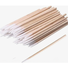 500 bastoncillos de algodón puntiagudos, aplicadores de precisión biodegradables para desmaquillar, limpiar uñas y cejas, 100 por paquete.