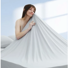 Manta refrescante de verano con fibras Silver Ion Arc Chill, ligera, transpirable e hipoalergénica para sofá.