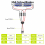 Solar Panel Y Branch Parallel Connector Cable, 30A 1000V 6mm2 2 to 4 Splitter Extension Lead 2