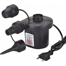 Electric Air Pump for Air Mattresses, 2 in 1 Electric Inflator and Deflator with 3 Nozzles for Pools and Floats
