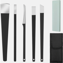 6 Piece Pedicure Knife Kit for Ingrown Toenails, Sharp Callus Remover Tools for Professional Foot Care