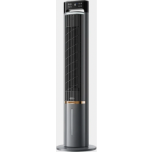 Refroidisseur d'air évaporatif portable, télécommande, réservoir d'eau de 4 L, 4 blocs de glace, minuterie de 12 heures et arrêt automatique
