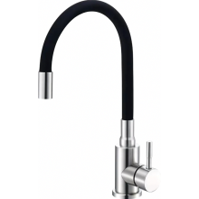 Kitchen Mixer Tap, 360 Degree Swivel Single Lever Faucet with Flexible Spout, Compatible with Standard Sinks