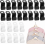 70 Pack Clothes Hanger Connector Hooks, Space Saving Wardrobe Cascade Hooks, Black and White 1