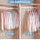 70 Pack Clothes Hanger Connector Hooks, Space Saving Wardrobe Cascade Hooks, Black and White 3