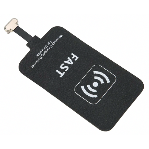 10W Wireless Charging Receiver with USB-C Connector, Compatible with Mobile Phones, Slim Replacement Accessory 1